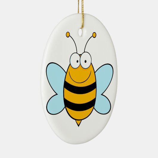 Hummeln-Cartoon Keramikornament (Rechts)