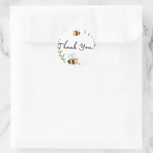 Hummeln danke dir Stickers (Tasche)