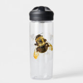 Hummeln Fotografische optische Illusion Trinkflasche (Vorderseite)