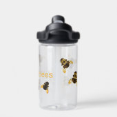 Hummeln Fotografischer Spaß Kind's anpassbar Trinkflasche (Rückseite)