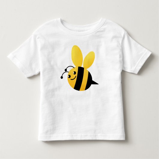 Hummeln Gelb und Schwarze Bienenjungen Kleinkind T-shirt (Vorderseite)