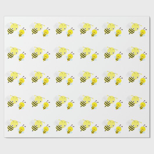 Hummeln Geschenkpapier (Flach)