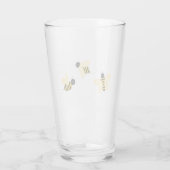 Hummeln Glas (Rückseite)