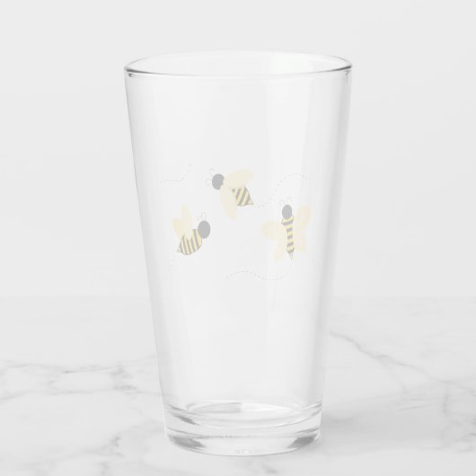 Hummeln Glas (Rückseite)