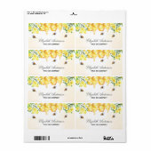 Hummeln-Honig-Gelbe Blumenschrift (Vorne)