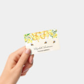 Hummeln-Honig-Gelbe Blumenschrift Ausweis (Handheld)