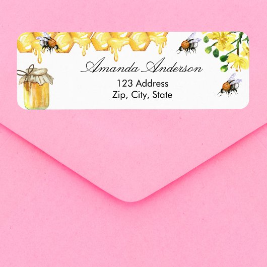 Hummeln Honigblütenblüte Rücksendeadresse