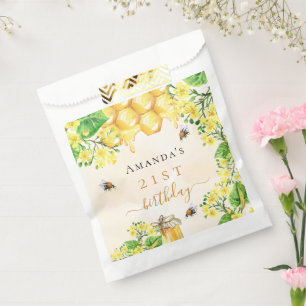 Hummeln Honigblütenblüten Geburtstagsparty Geschenktütchen