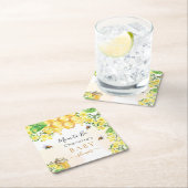 Hummeln Honiggelbe Blüten Babydusche Rechteckiger Pappuntersetzer (Vor Ort)