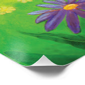 Hummeln im Horizont-Kinderzimmer Poster (Ecke)