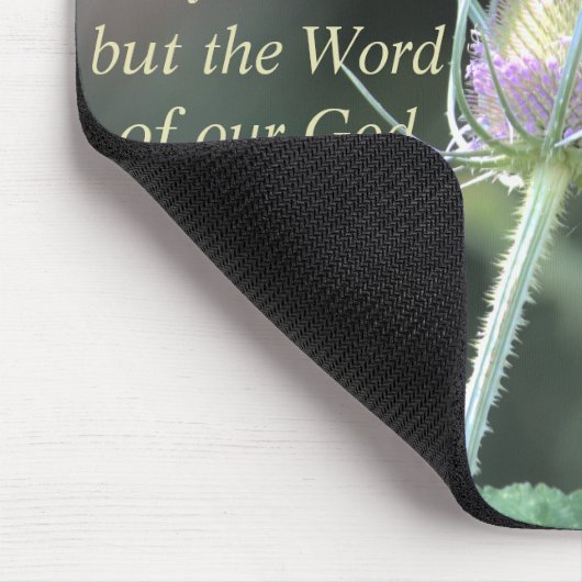 Hummeln - Isaiah 40:8 Mousepad (Ecke)