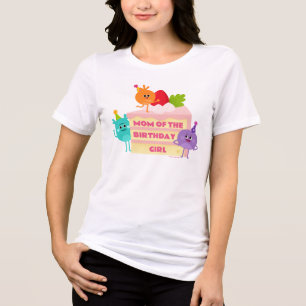 Hummeln   Kuchen - Mama des Geburtstagskranzes Tri-Blend Shirt