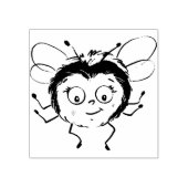 Hummeln lächeln gummistempel (Prägung)