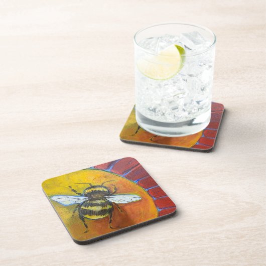 Hummeln-Magie-Untersetzer Getränkeuntersetzer (Rechte Seite)