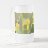 Hummeln Mattierte Tasse (Vorderseite Links)