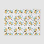 Hummeln-Mine-Muster Seidenpapier (Vorderseite)