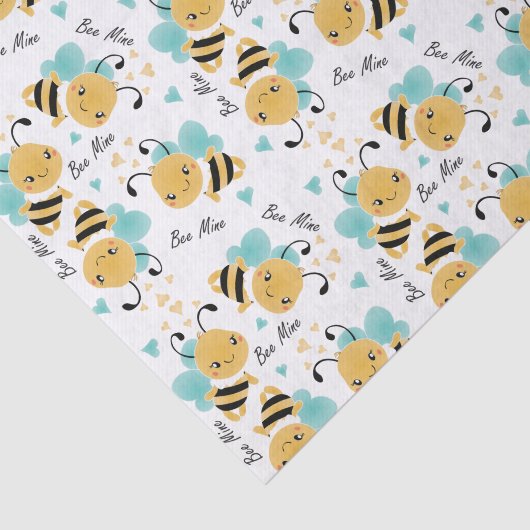 Hummeln-Mine-Muster Seidenpapier (Ausschnitt)
