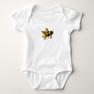 Hummeln mit Pollen Baby Strampler
