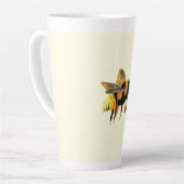 Hummeln mit Pollen Milchtasse (Linke Ecke)