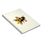 Hummeln mit Pollen Notizblock (Rechte Seite)