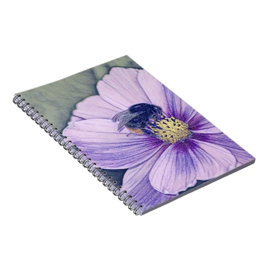 Hummeln-Notebook Notizblock (Rechte Seite)