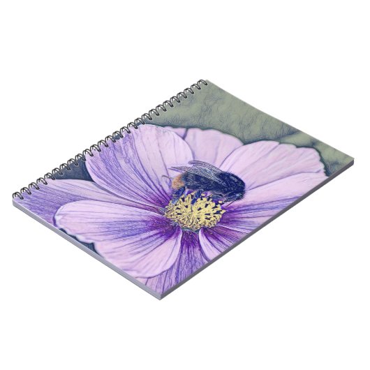 Hummeln-Notebook Notizblock (Linke Seite)