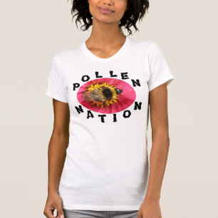 Hummeln Pollen Nation Ladys T Shirt