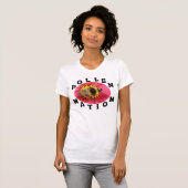 Hummeln Pollen Nation Ladys T Shirt (Vorne ganz)