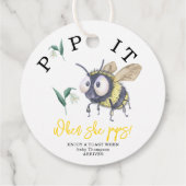 Hummeln - Pop! Wenn sie Pop! Geschenkanhänger (Rückseite)