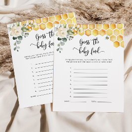 Hummeln raten Sie die Babynahrungskarte