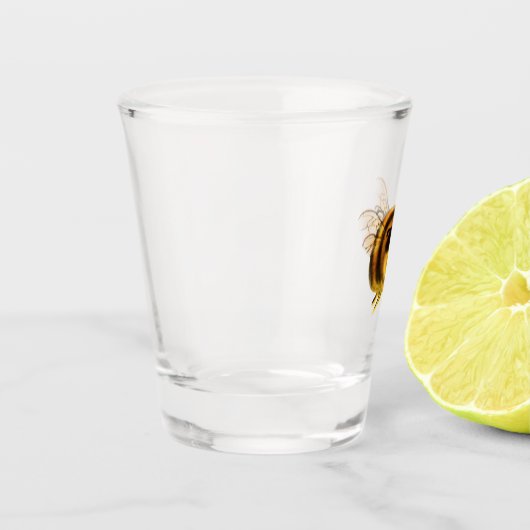 Hummeln Schnapsglas (Links)