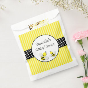 Hummeln Striped Polka Dots Baby Dusche Geschenktütchen
