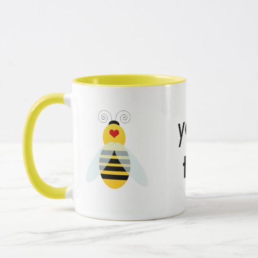 Hummeln-Süssen Tasse (Links)