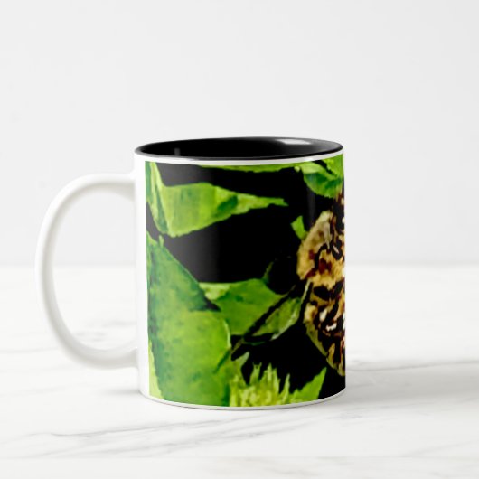 Hummeln-Tasse Zweifarbige Tasse (Links)