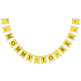 Hummeln-Thema Bienendusche Wimpelkette