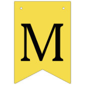 Hummeln-Thema Bienendusche Wimpelkette (Dritte Fahne)