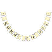 Hummeln-Thema Bienendusche Wimpelkette (Alle)