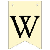 Hummeln-Thema Bienendusche Wimpelkette (Erste Fahne)