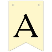 Hummeln-Thema Bienendusche Wimpelkette (Dritte Fahne)