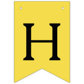 Hummeln-Thema Bienendusche Wimpelkette (Zweite Fahne)