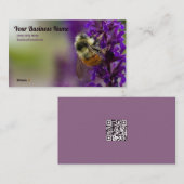 Hummeln trinkt seine Fülle Visitenkarte (Vorne/Hinten)