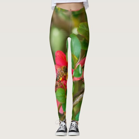 Hummeln und Azalea Leggings (Vorderseite)