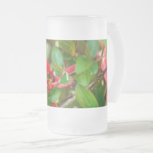 Hummeln und Azalea Mattierte Tasse (VorderseiteRechts)