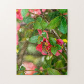 Hummeln und Azalea Puzzle (Vertikal)