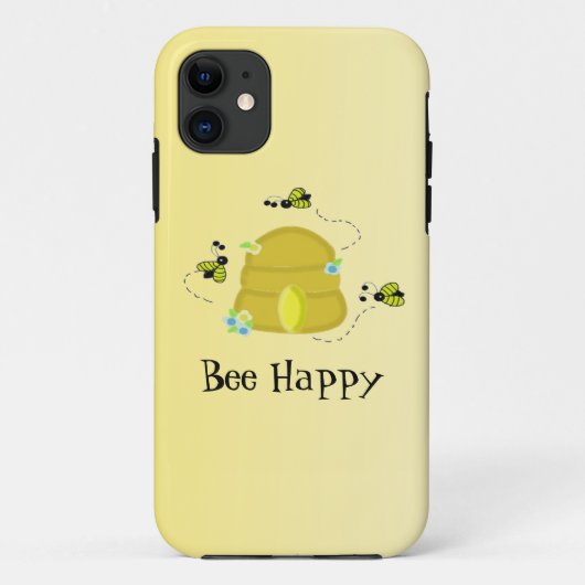 Hummeln und Bienenstock Case-Mate iPhone Hülle (Rückseite)