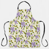 Hummeln und Blume, die Muster wiederholen Schürze (Vorderseite)