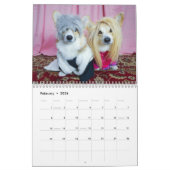 Hummeln und Dawgins 2025 Corgi-Kalender Kalender (Feb 2026)