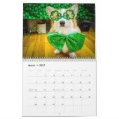 Hummeln und Dawgins Corgi Calendar 2026 Kalender (Mär 2027)