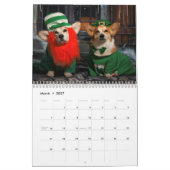 Hummeln und Dawgins Corgi Kalender 2020 (Mär 2027)