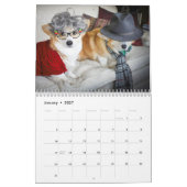 Hummeln und Dawgins Corgi Kalender 2020 (Jan 2027)